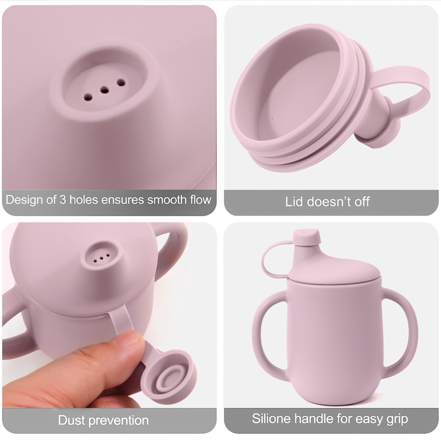 Nuove tazze in silicone per ba - Baby Food Jars With Lids recensione e prezzo