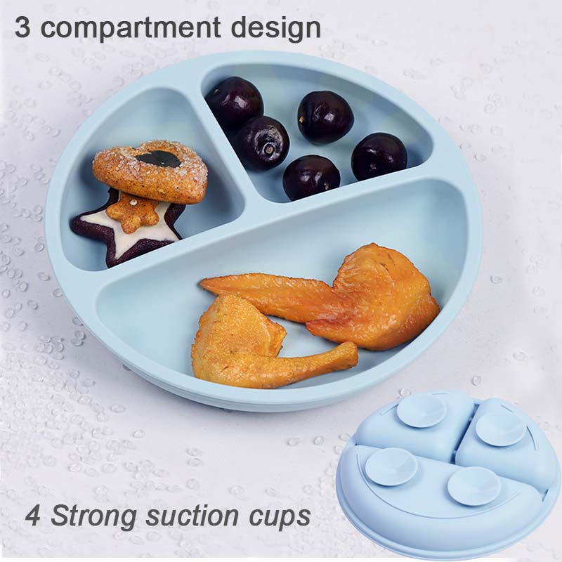 8 pezzi set da tavola in silic - Baby Food Menu recensione e prezzo